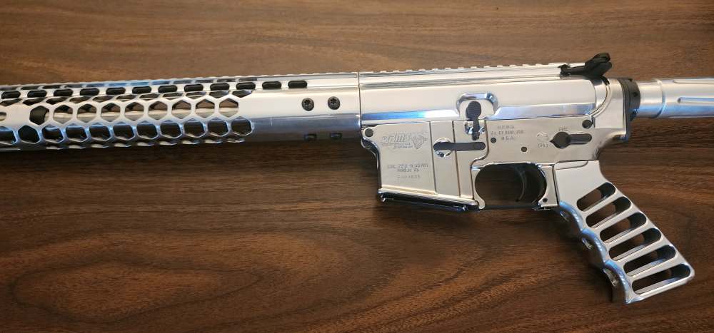 DPMS CUSTOM A-15 2OTH ANNIVERSARY 31 OF 100 5.56 CHROME ST. CLOUD, MN-img-3