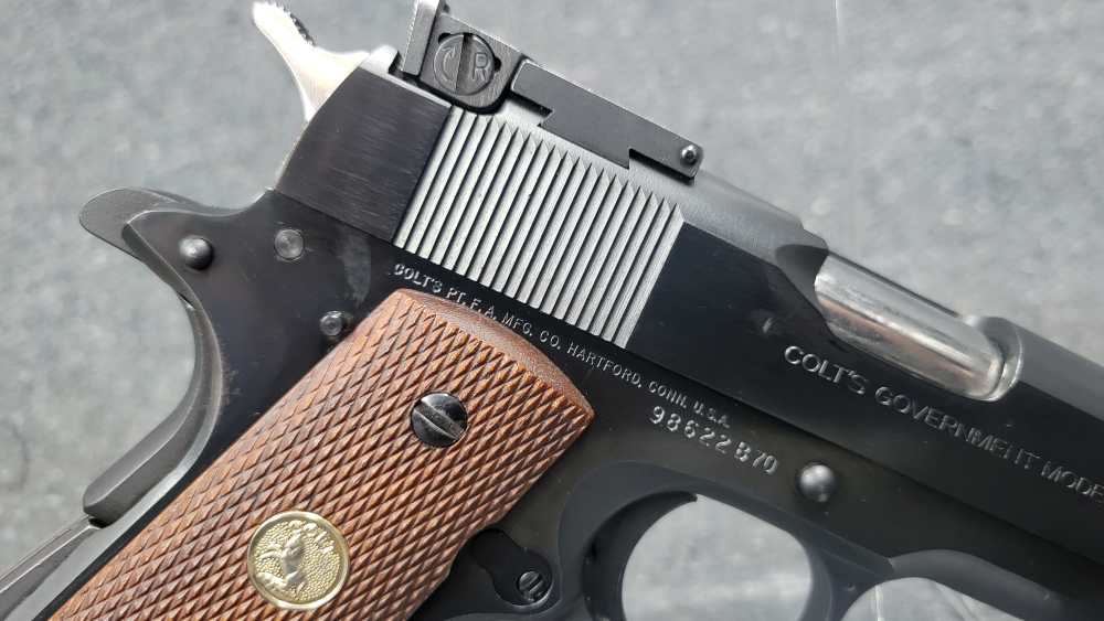 Colt Series 70 Government Model Cal. .45 ACP Ser. 98622B70. Great piece!-img-6