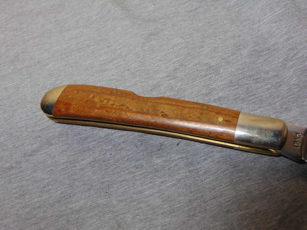KA-BAR CK91 1 BLADE KABAR CLUB KNIFE 1991 BIRD`S EYE MAPLE HANDLES KNIFE-img-3