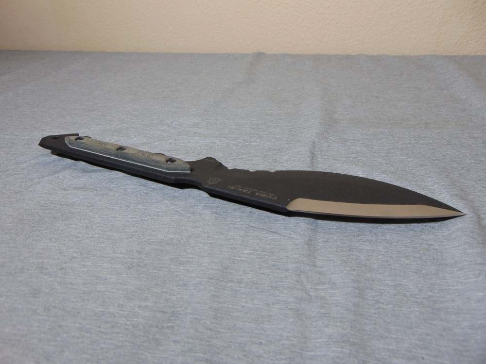 Tops Knives Cuma Tak-Ri 7'' Fixed Blade Knife W/Sheath-img-3