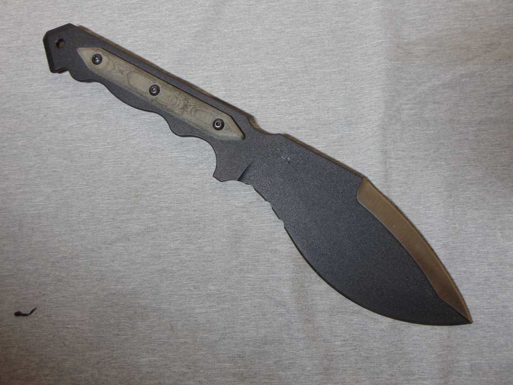 Tops Knives Cuma Tak-Ri 7'' Fixed Blade Knife W/Sheath-img-1