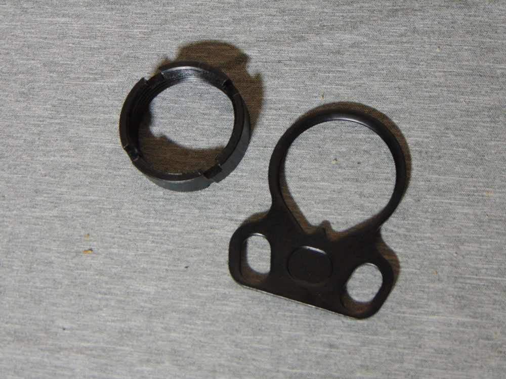 Upper Ar-15 Parts Blackhawk Knoxx Stock, Buffer Set & Lower Parts READ-img-8