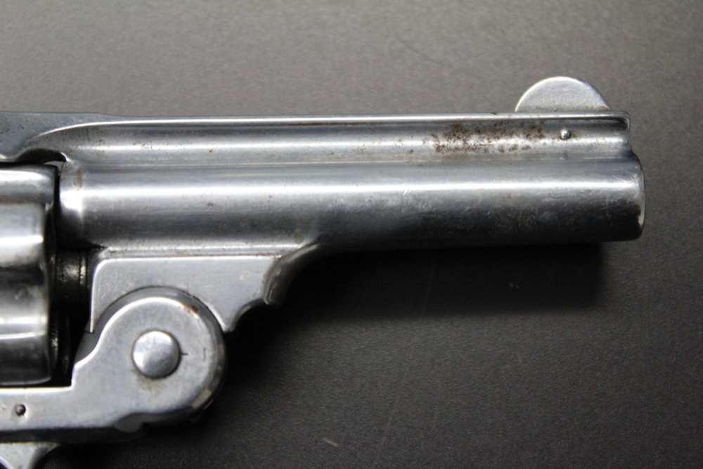 Smith & Wesson .38 S&W Double Action Auto Ejecting 4th Model Nickel C&R-img-12