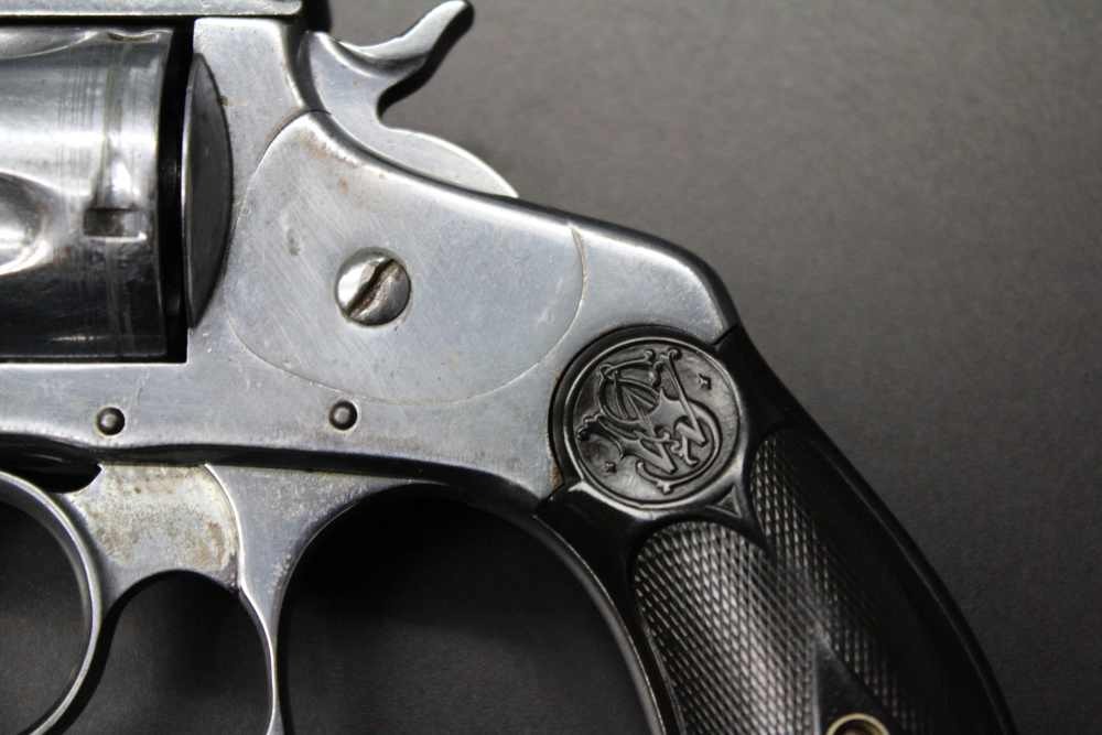 Smith & Wesson .38 S&W Double Action Auto Ejecting 4th Model Nickel C&R-img-3