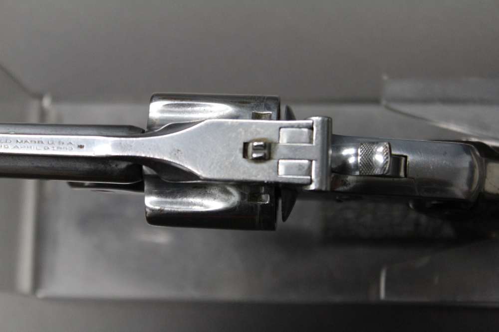 Smith & Wesson .38 S&W Double Action Auto Ejecting 4th Model Nickel C&R-img-21