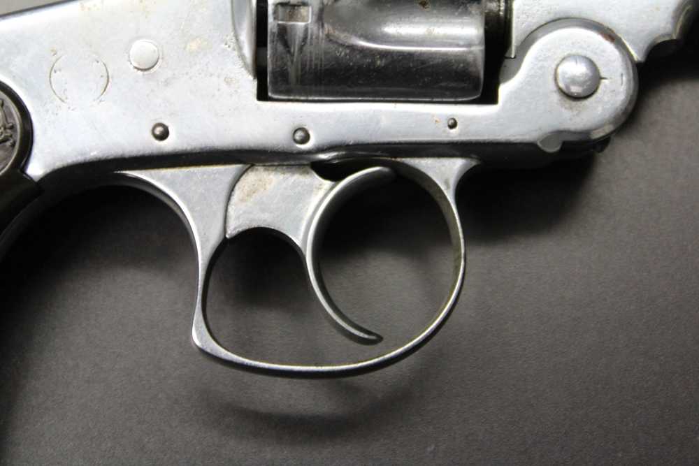 Smith & Wesson .38 S&W Double Action Auto Ejecting 4th Model Nickel C&R-img-11