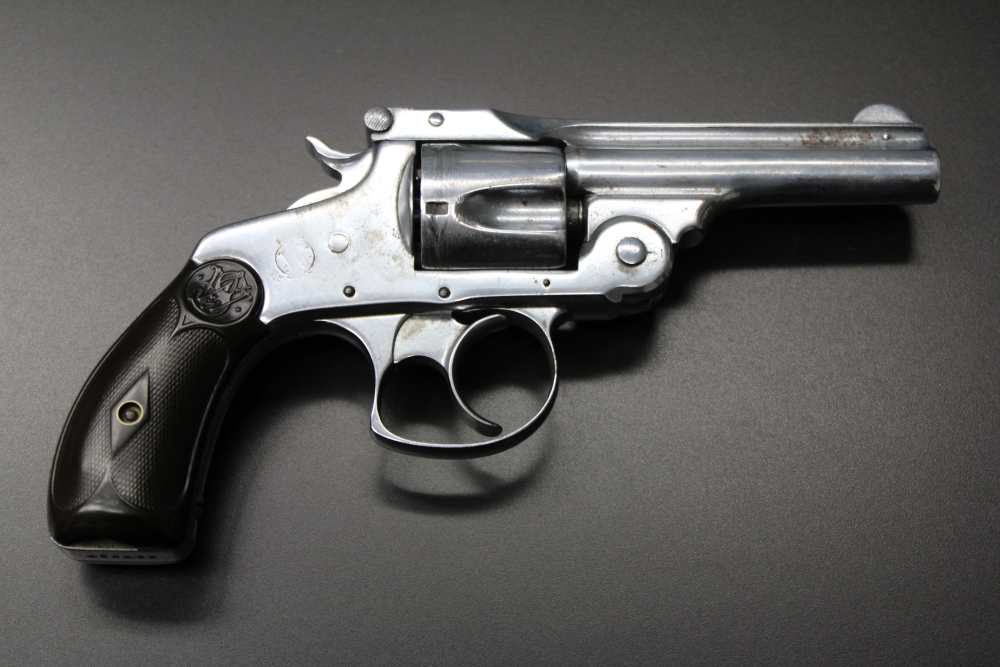 Smith & Wesson .38 S&W Double Action Auto Ejecting 4th Model Nickel C&R-img-7