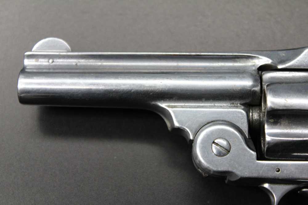 Smith & Wesson .38 S&W Double Action Auto Ejecting 4th Model Nickel C&R-img-6
