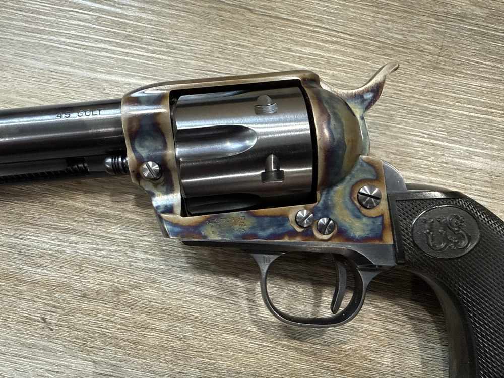 RARE Lightly Handled USFA SAA Turnbull Finished 45 Colt Collector-img-7