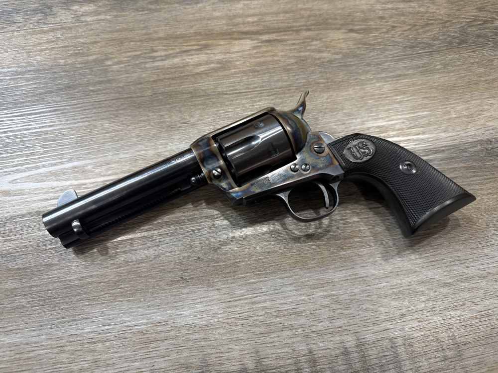 RARE Lightly Handled USFA SAA Turnbull Finished 45 Colt Collector-img-1