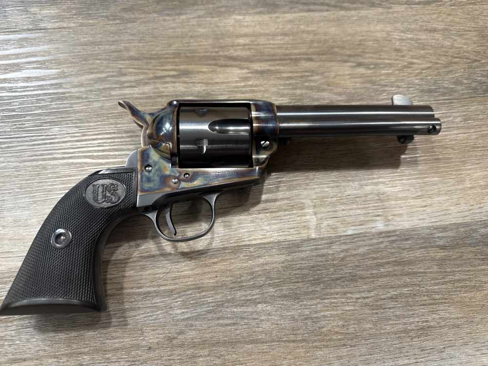 RARE Lightly Handled USFA SAA Turnbull Finished 45 Colt Collector-img-3