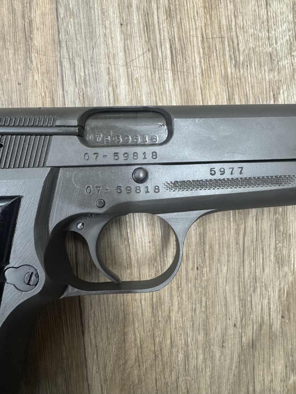 Fabricaciones Militares Argentine Made Browning Hi-Power With Stock!-img-7