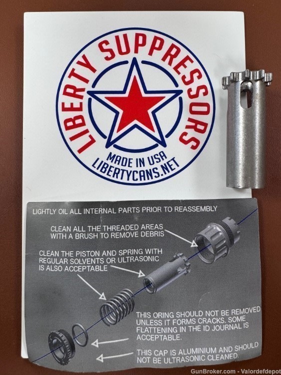 LIBERTY SUPPRESSORS Recoil Piston / Booster 16x1LH Piston-img-2