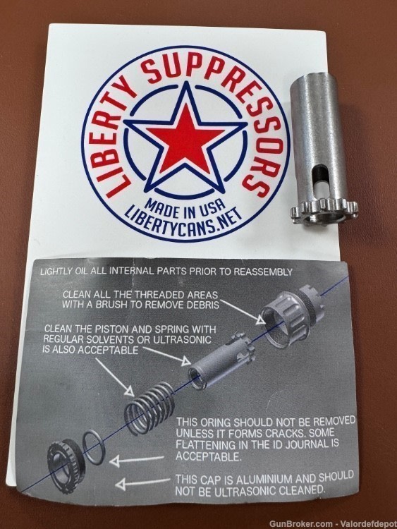 LIBERTY SUPPRESSORS Recoil Piston / Booster 16x1LH Piston-img-3