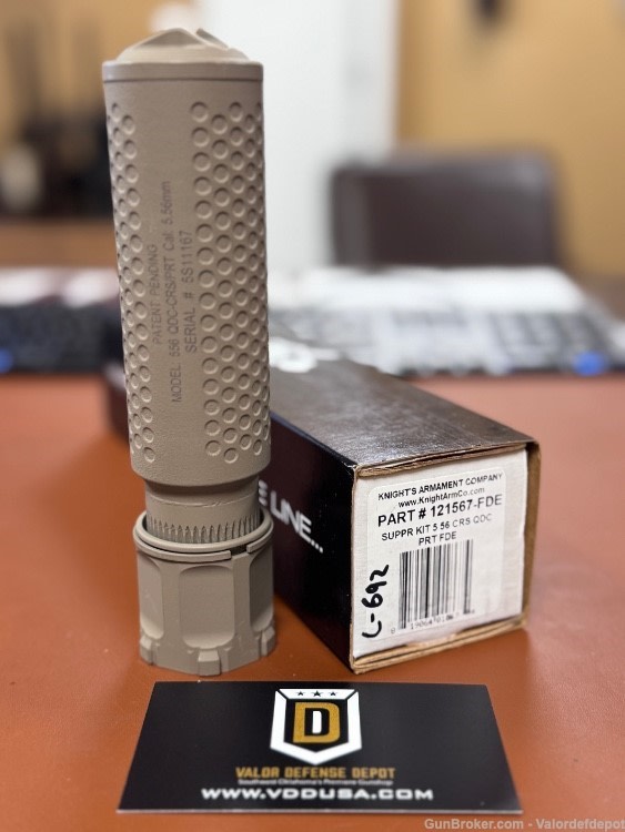 Knight's Armament Company KAC QDC/ CRS-PRT 5.56mm 121567-FDE-img-0