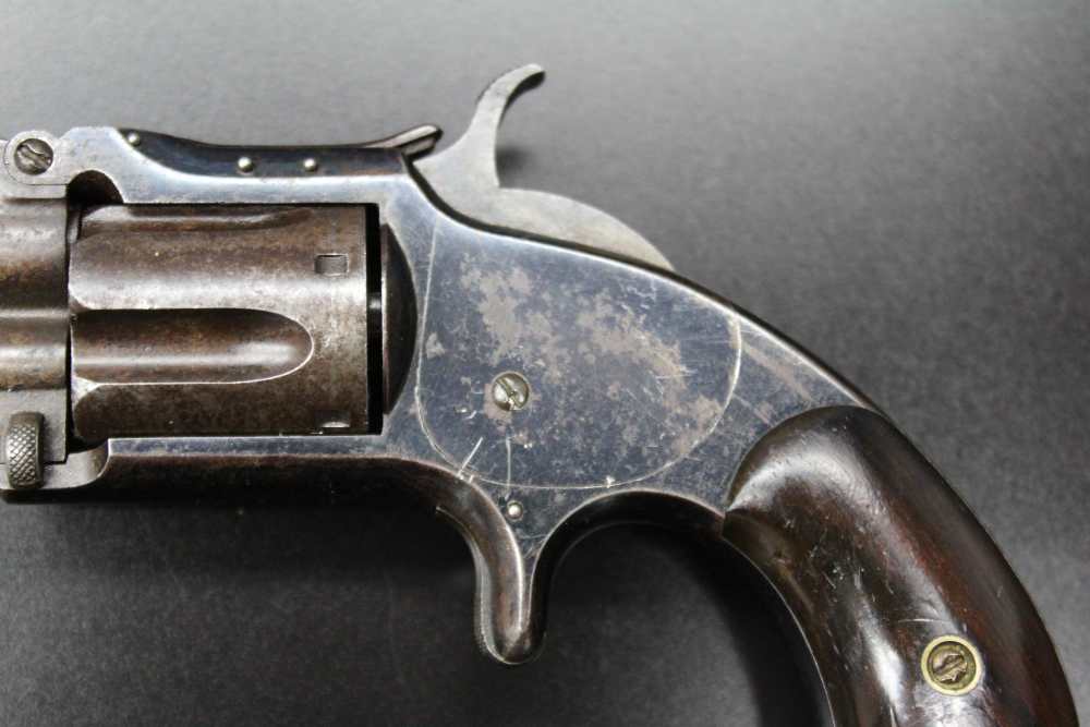 2nd & 3rd Issue Smith Wesson Model 1 ½ 32RF SA Tip Up S&W Antique Revolvers-img-4