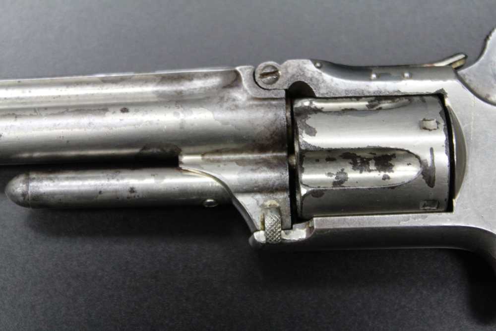 2nd & 3rd Issue Smith Wesson Model 1 ½ 32RF SA Tip Up S&W Antique Revolvers-img-27