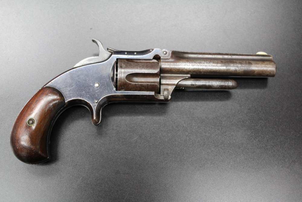 2nd & 3rd Issue Smith Wesson Model 1 ½ 32RF SA Tip Up S&W Antique Revolvers-img-2