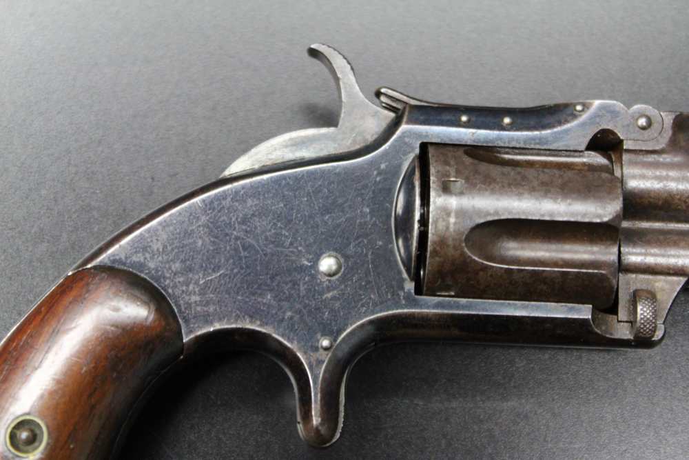 2nd & 3rd Issue Smith Wesson Model 1 ½ 32RF SA Tip Up S&W Antique Revolvers-img-8
