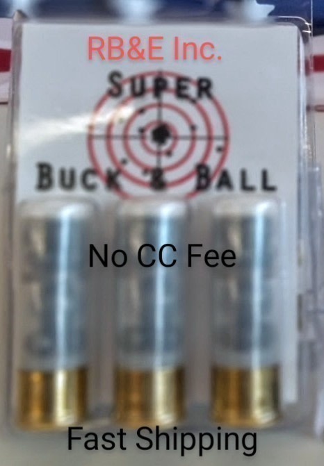 Paraklese Technology Super Buck & Ball 12 ga 3pk Exotic Ammo -img-0