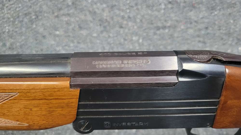 Kassnar/Investarm O/U Cal. .410. Brl. 26" Inch.-img-12