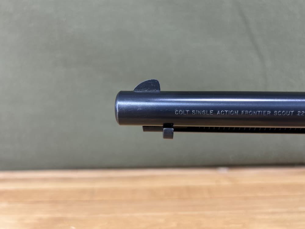 Colt Single Action Frontier Scout .22 Magnum MAG Revolver 4.75" Brl OEMBox -img-4