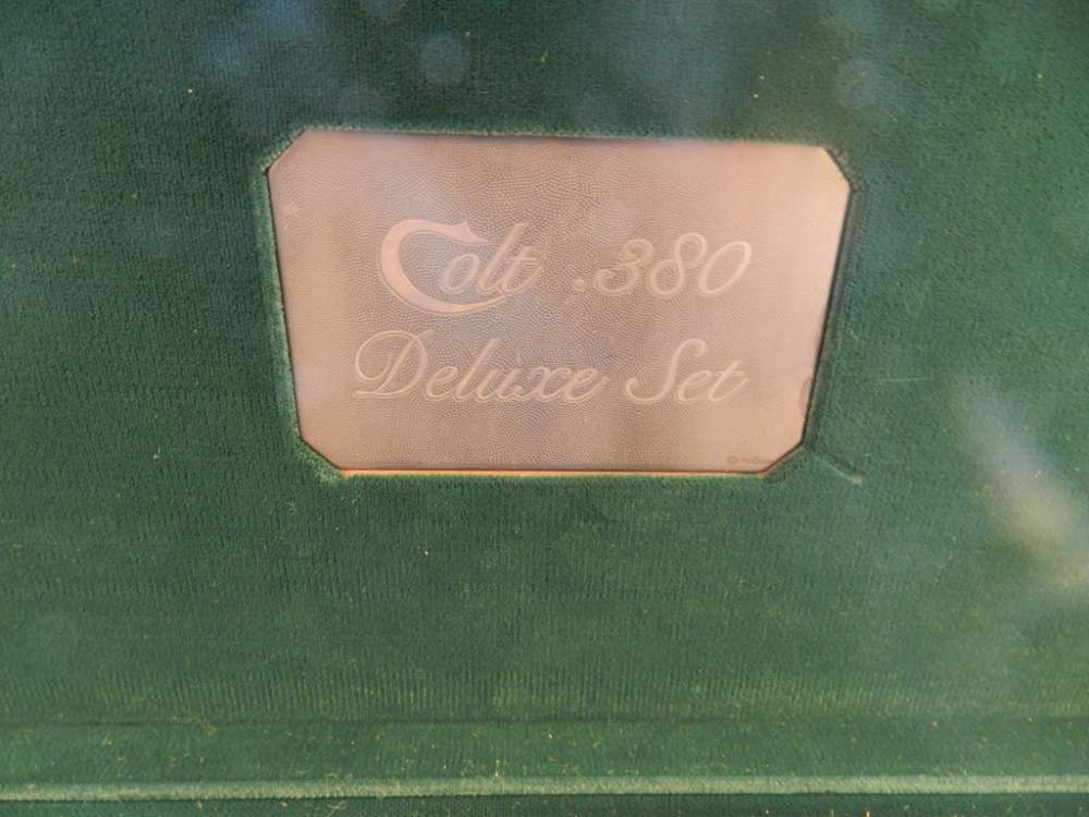Colt Second Edition 380 Set Case NIB-img-2