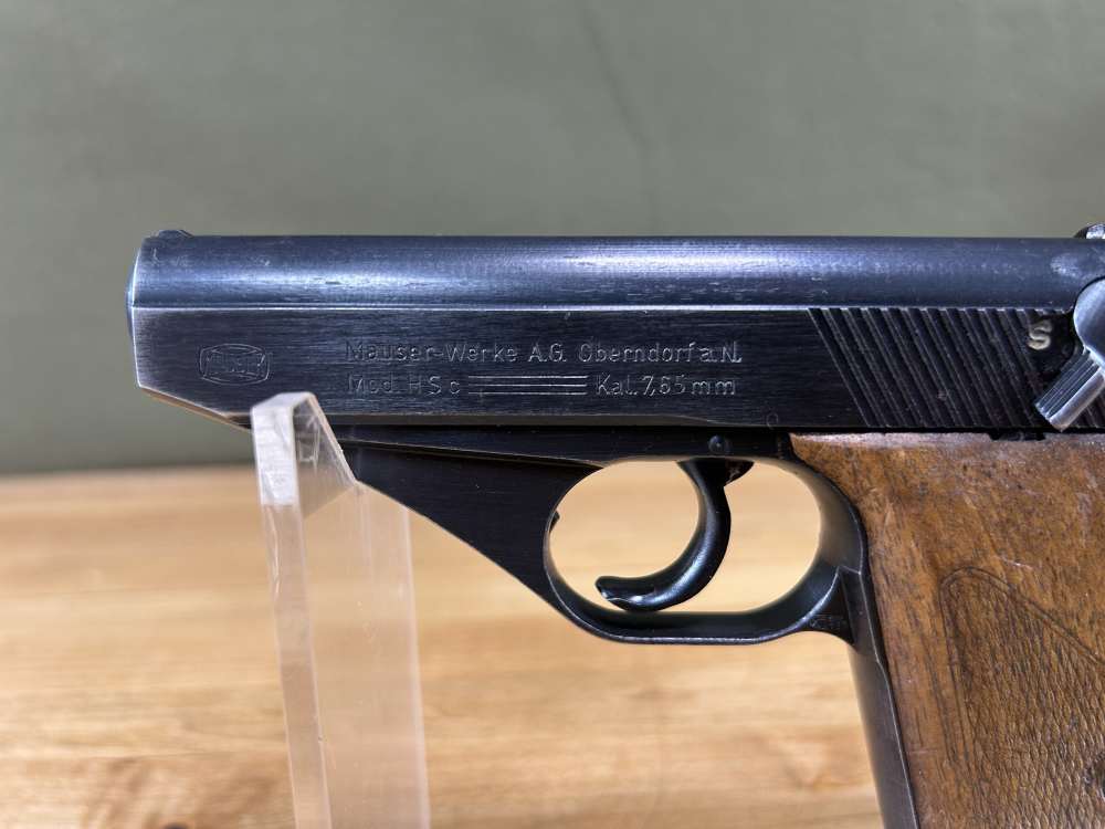 Mauser .32 ACP HSc Semi Auto Pistol Used German WWII Bring Back 7.65MM VGC-img-2