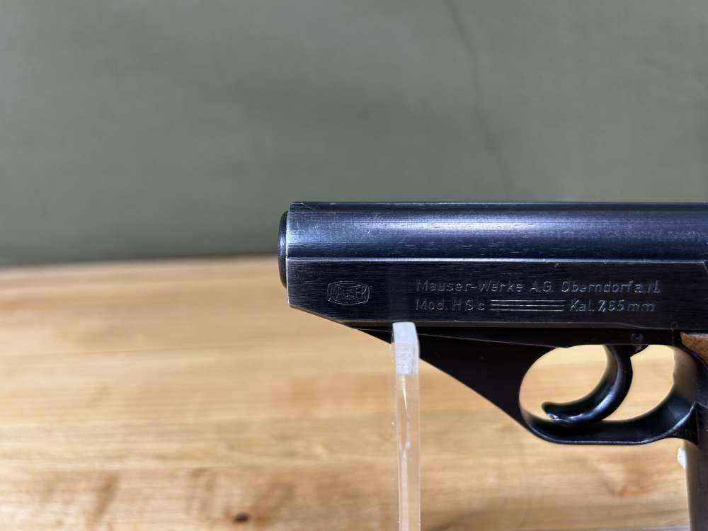 Mauser .32 ACP HSc Semi Auto Pistol Used German WWII Bring Back 7.65MM VGC-img-1
