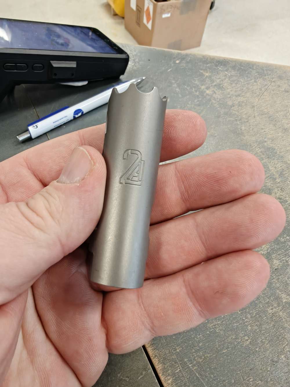 2A Armament X4 Titanium Muzzle Break 30 Cal 5/8x24-img-2