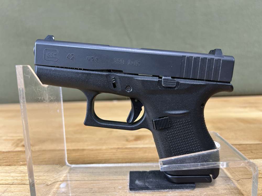 Glock G42 Semi Auto Pistol .380 ACP Used VGC W/ OEM Box 1 Mag 3.25" Barrel -img-2