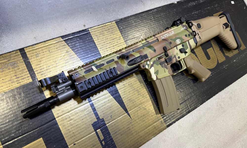 FNH SCAR 16s 5.56 Multi-Cam SBR 10" Custom *Limited Edition Color-img-1
