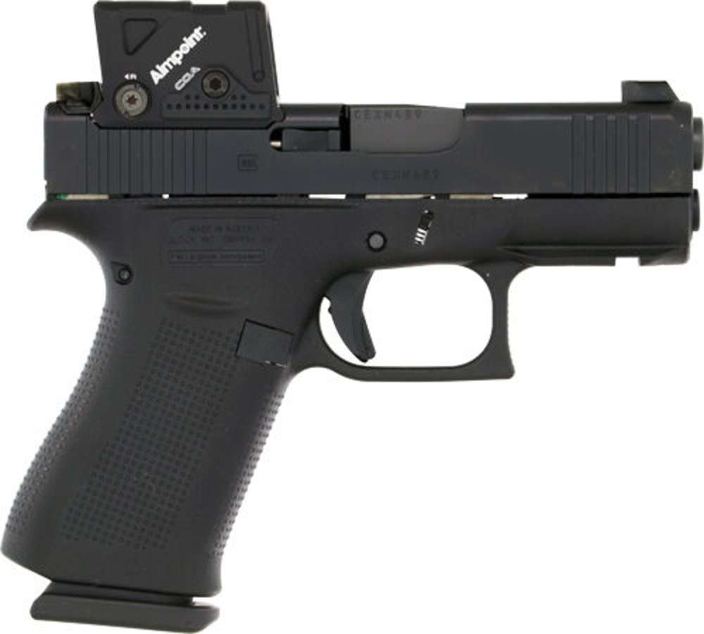 Glock PX4350B01FRMOS8A4 G43X MOS Aimpoint COA 3.5 MOA Red Dot 3" 10rd 2 Mag-img-1
