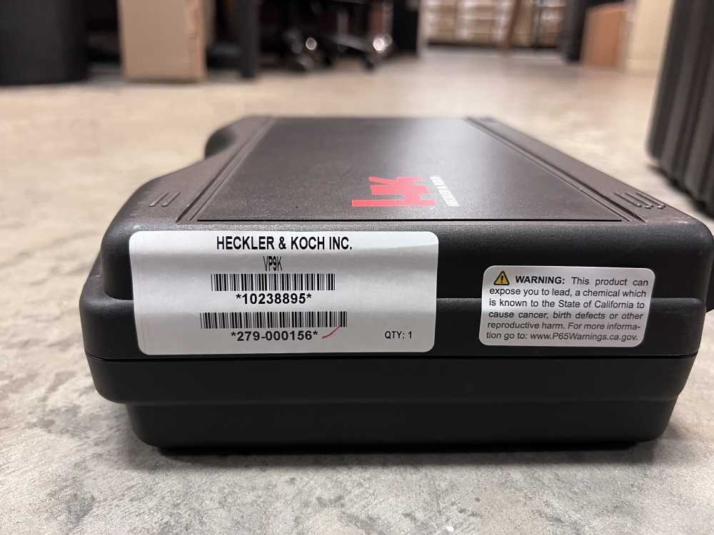 HECKLER & KOCH H&K VP9K A1 VP9A1K OPTICS READY MATTE BLACK 4.09" BBL 9MM-img-2