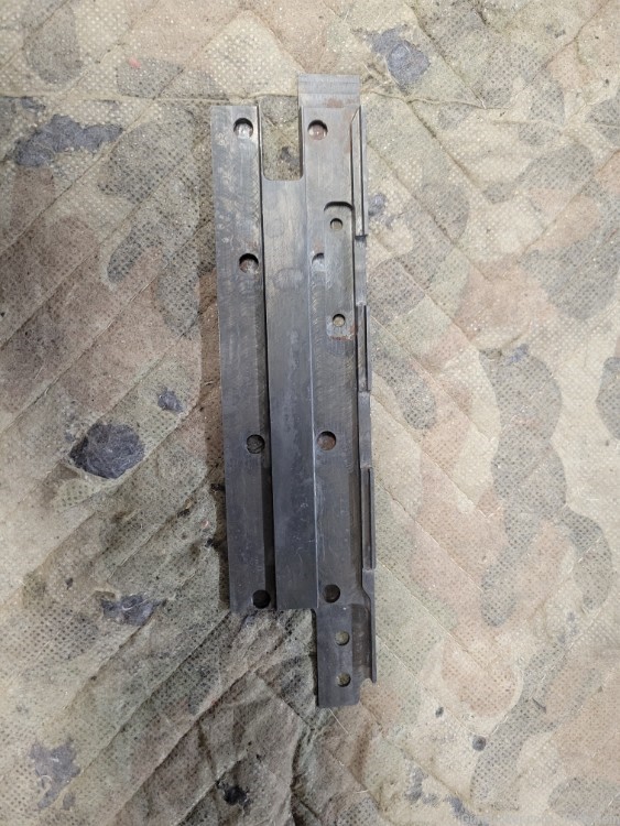 U.S. Made New Manufacture PKM Charging Handle Channel & Slave Rail, Black, -img-0