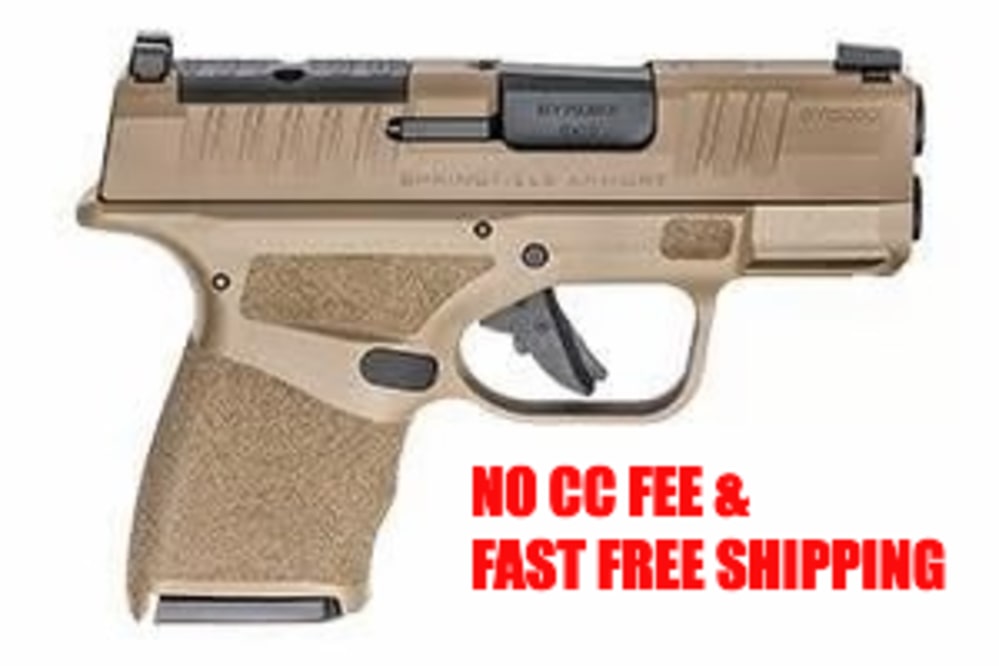 SPRINGFIELD HELLCAT OSP 11/13RD 3" 9MM PISTOL, FDE - HC9319FOSP-img-0