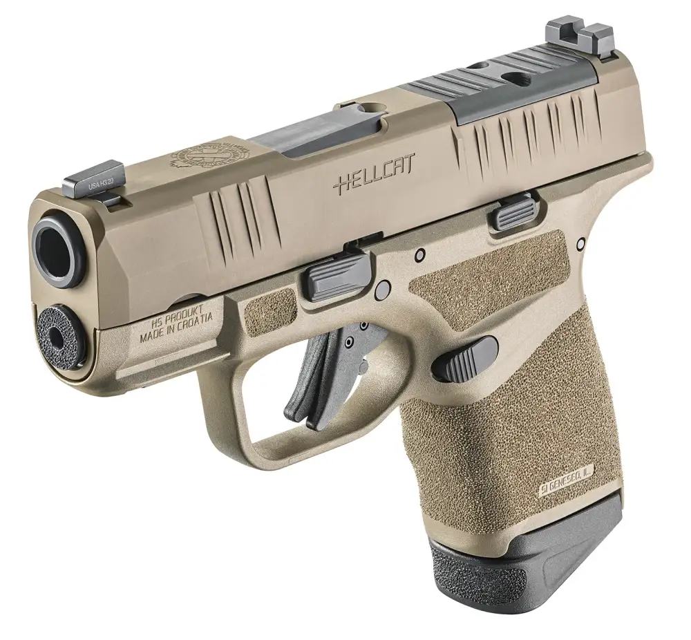 SPRINGFIELD HELLCAT OSP 11/13RD 3" 9MM PISTOL, FDE - HC9319FOSP-img-2