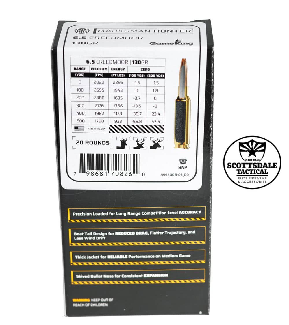 Sig Sauer Platinum Hunter 6.5 Creedmoor (100RD)-img-1
