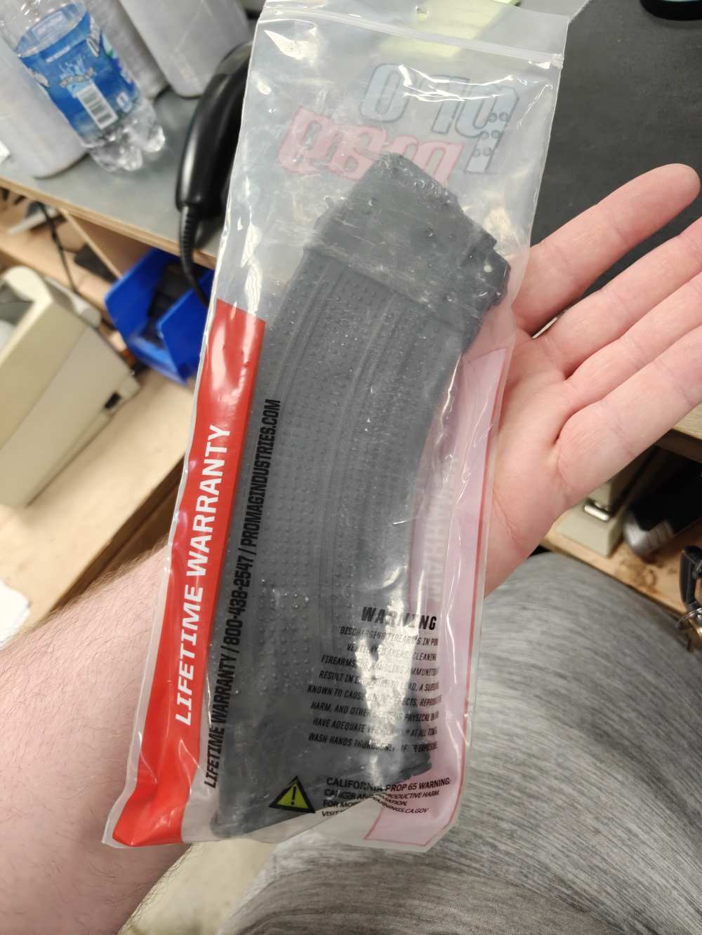 ProMag AK-47 30 Round Magazine Steel Lined Polymer Black 7.62x39mm-img-2