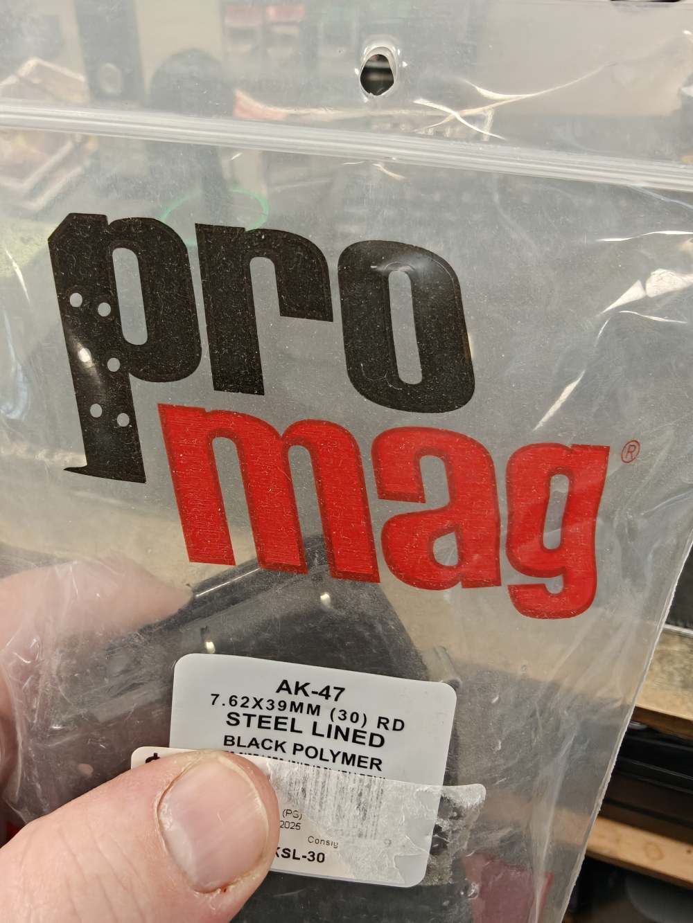 ProMag AK-47 30 Round Magazine Steel Lined Polymer Black 7.62x39mm-img-1
