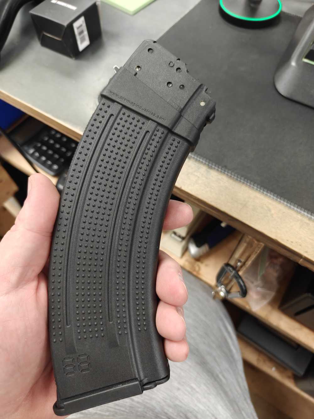 ProMag AK-47 30 Round Magazine Steel Lined Polymer Black 7.62x39mm-img-3