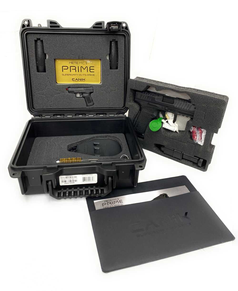CANIK METE MC9 PRIME - 9MM- 17rds- 3.64" UNFIRED-img-0