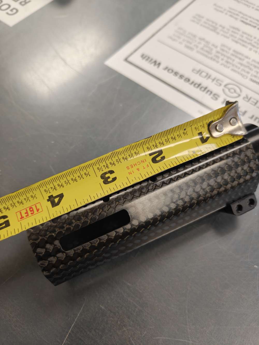 Brigand Arms Ar-15 Hoplite Handguard 4.25in Carbon Fiber M-lok-img-6