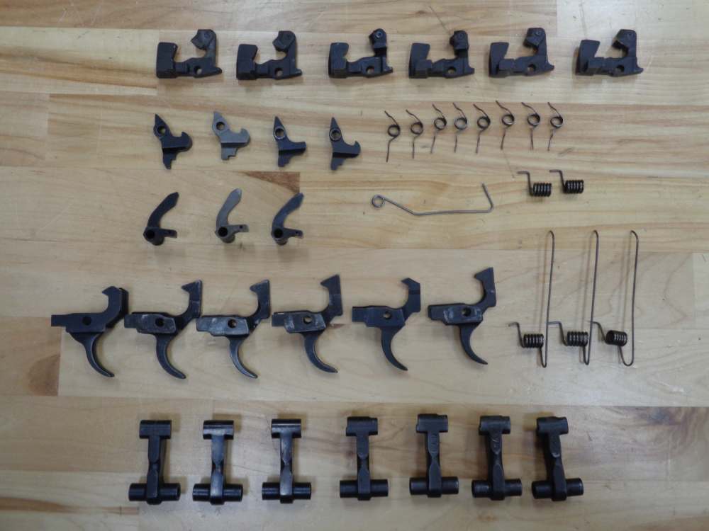 AK/47 MG AKM Full Auto Trigger Assorted Parts AK47 AK Machine Gun LOT -img-1