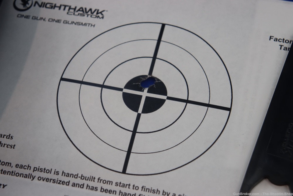 Nighthawk Custom TALON II COMMANDER 1911 Pistol 9MM RECON RAIL IOS CCC OR 9-img-42