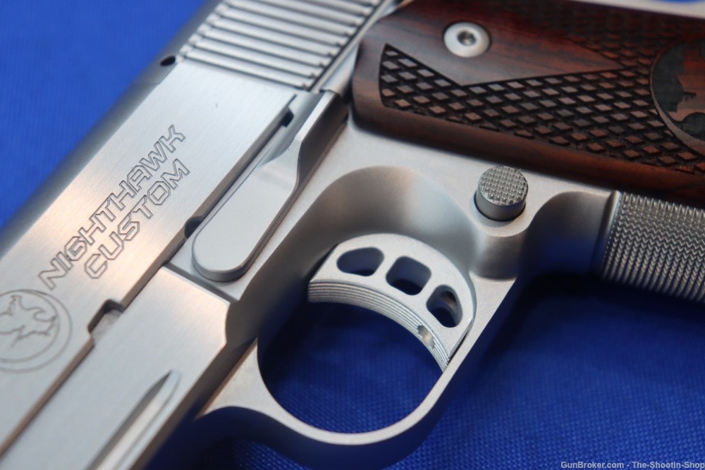 Nighthawk Custom TALON II COMMANDER 1911 Pistol 9MM RECON RAIL IOS CCC OR 9-img-17