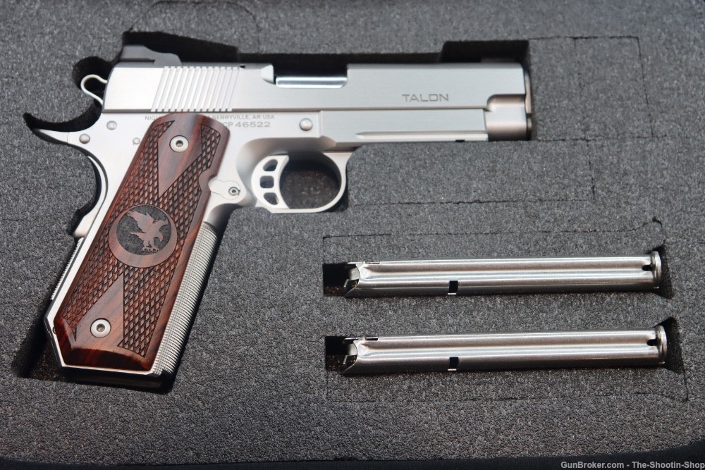 Nighthawk Custom TALON II COMMANDER 1911 Pistol 9MM RECON RAIL IOS CCC OR 9-img-2