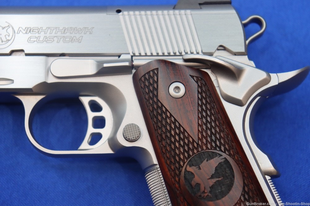 Nighthawk Custom TALON II COMMANDER 1911 Pistol 9MM RECON RAIL IOS CCC OR 9-img-13