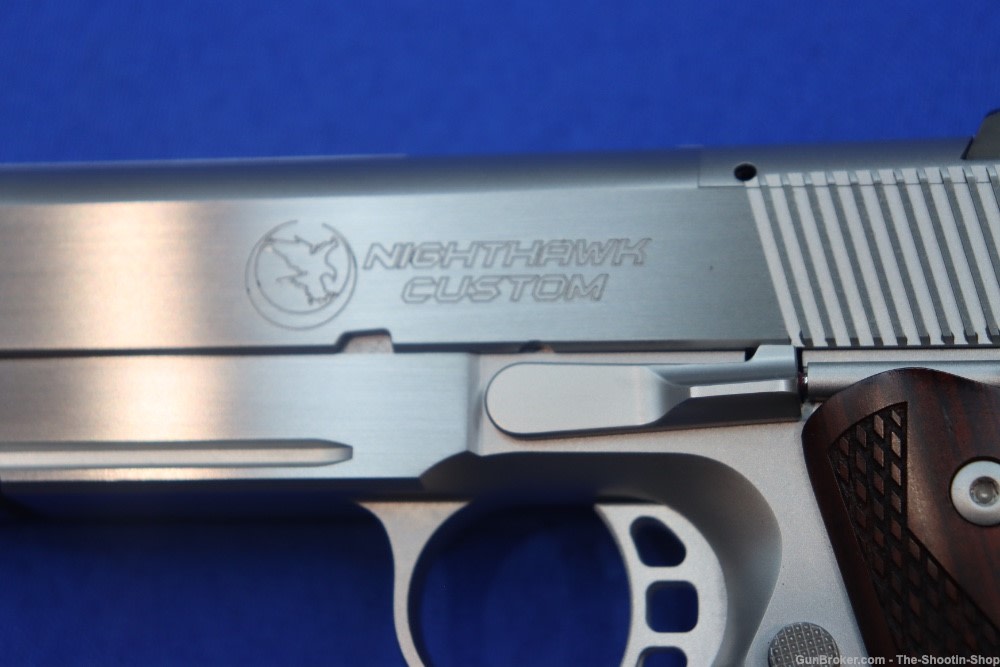 Nighthawk Custom TALON II COMMANDER 1911 Pistol 9MM RECON RAIL IOS CCC OR 9-img-11