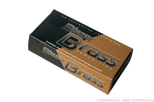CCI 9MM 115GR BLAZER BRASS FMJ 500 ROUNDS-img-1